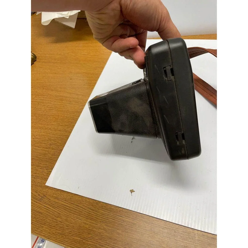 Vintage Kodak Handle Instant Camera with Carrying Case - UNTESTED